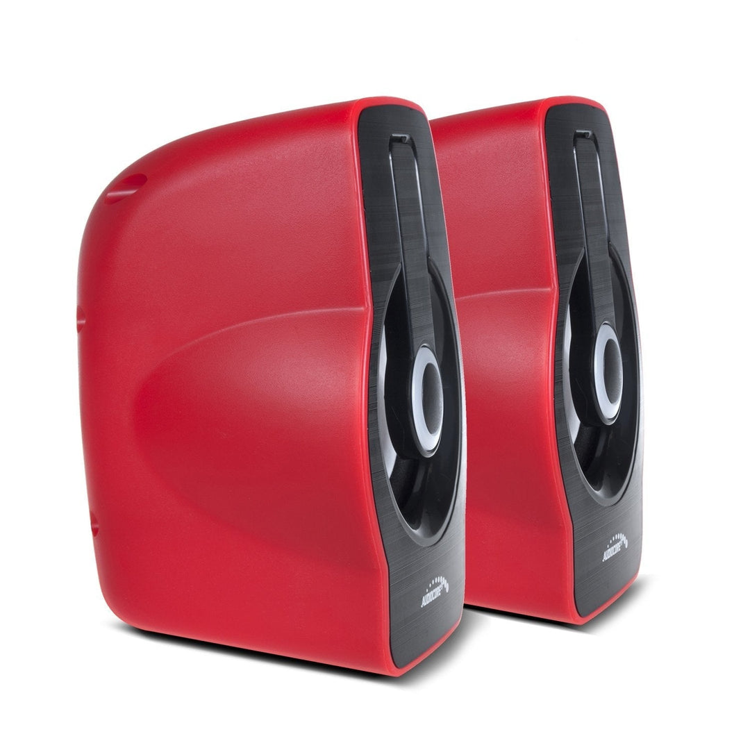 Computerhøjttalere 6W USB Sort/Rød Audiocore AC855 R