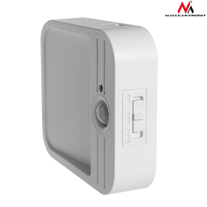 LED-trappelampe med bevægelsessensor Maclean MCE236, magnet, krog, temperatur 4000K, rækkevidde 3-4 m, akkumulator 3,7 V/500 mAh, 4 LED SMD2835