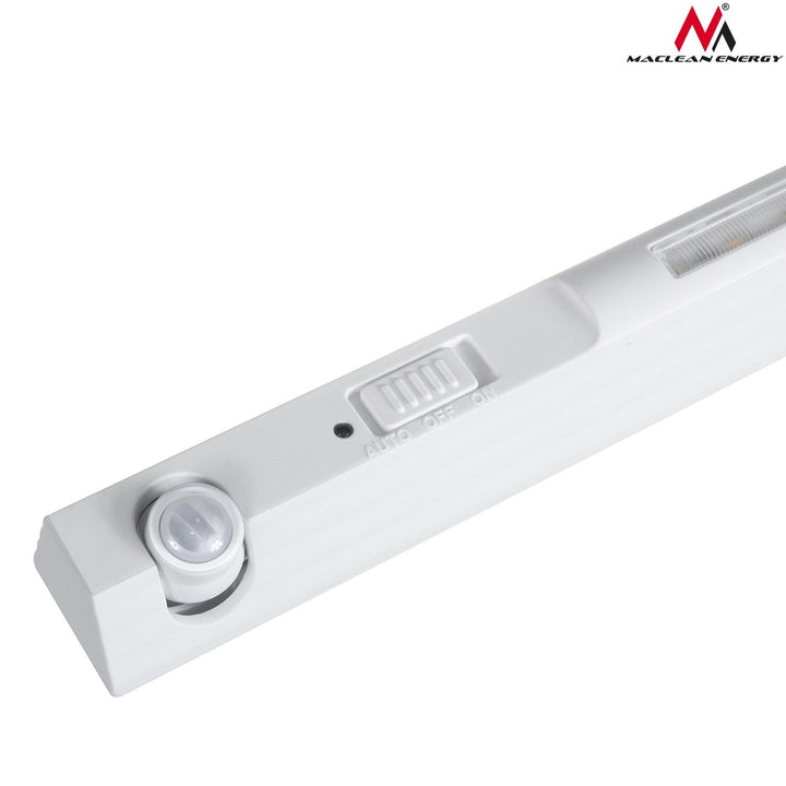 LED-lampe med bevægelsessensor Maclean MCE235, krog, temperatur 4000K, rækkevidde 3 m, 3xAAA, ON/OFF/AUTO2 bevægelig pir
