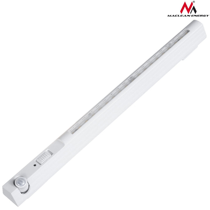 LED-lampe med bevægelsessensor Maclean MCE235, krog, temperatur 4000K, rækkevidde 3 m, 3xAAA, ON/OFF/AUTO2 bevægelig pir