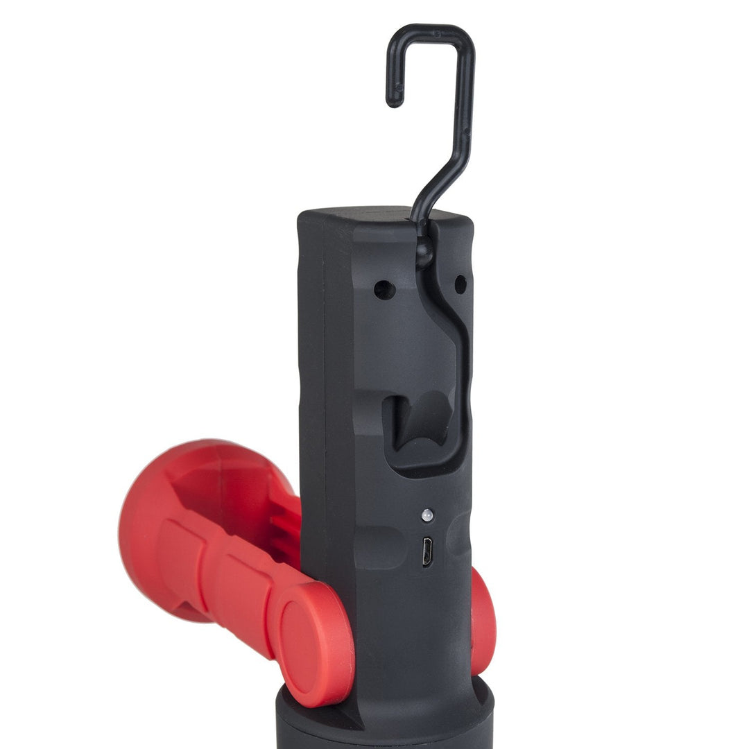 Værkstedslampe eller motorhjelmlampe LED XXL COB MCE230 Maclean Energy, 2 stk. lamper med mulighed for sammenkobling, to lysindstillinger, ophæng, magnet