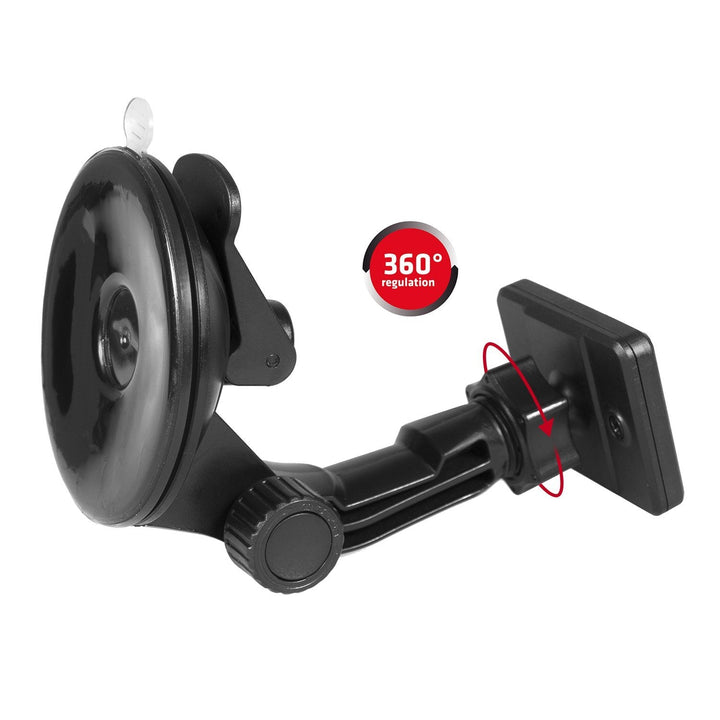 Universal magnetisk bilholder Tablet til bilen Smartphone op til 10 tommer 360° drejelig holder (montering med sugekop)