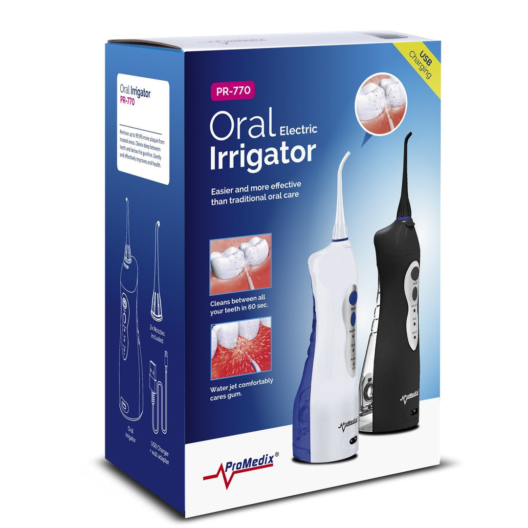 Promedix PR-770 IPX7 trådløs tandlæge-irrigator til tænderne