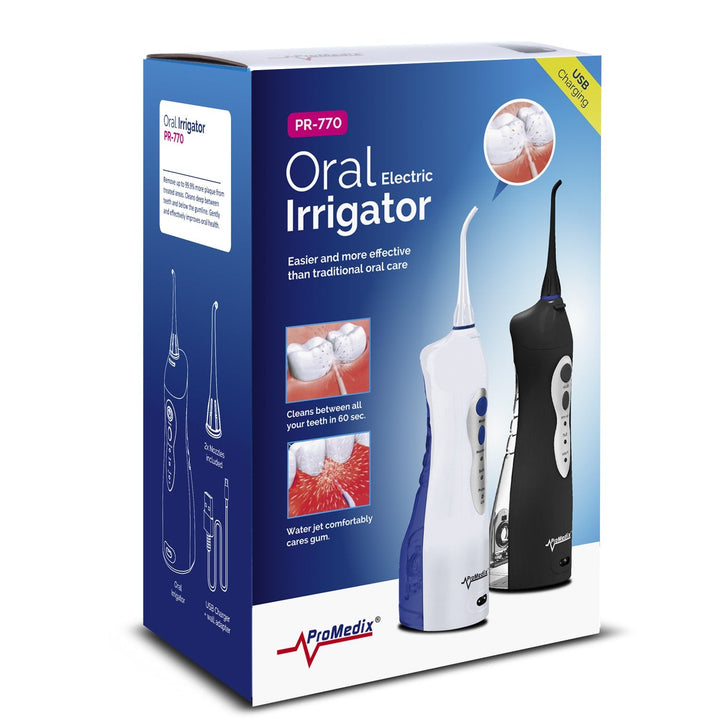 Promedix PR-770 IPX7 trådløs tandlæge-irrigator til tænderne