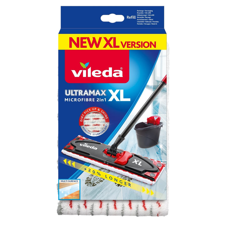 2-i-1-indsats til Vileda Ultramax/Ultramat Turbo XL-mopper