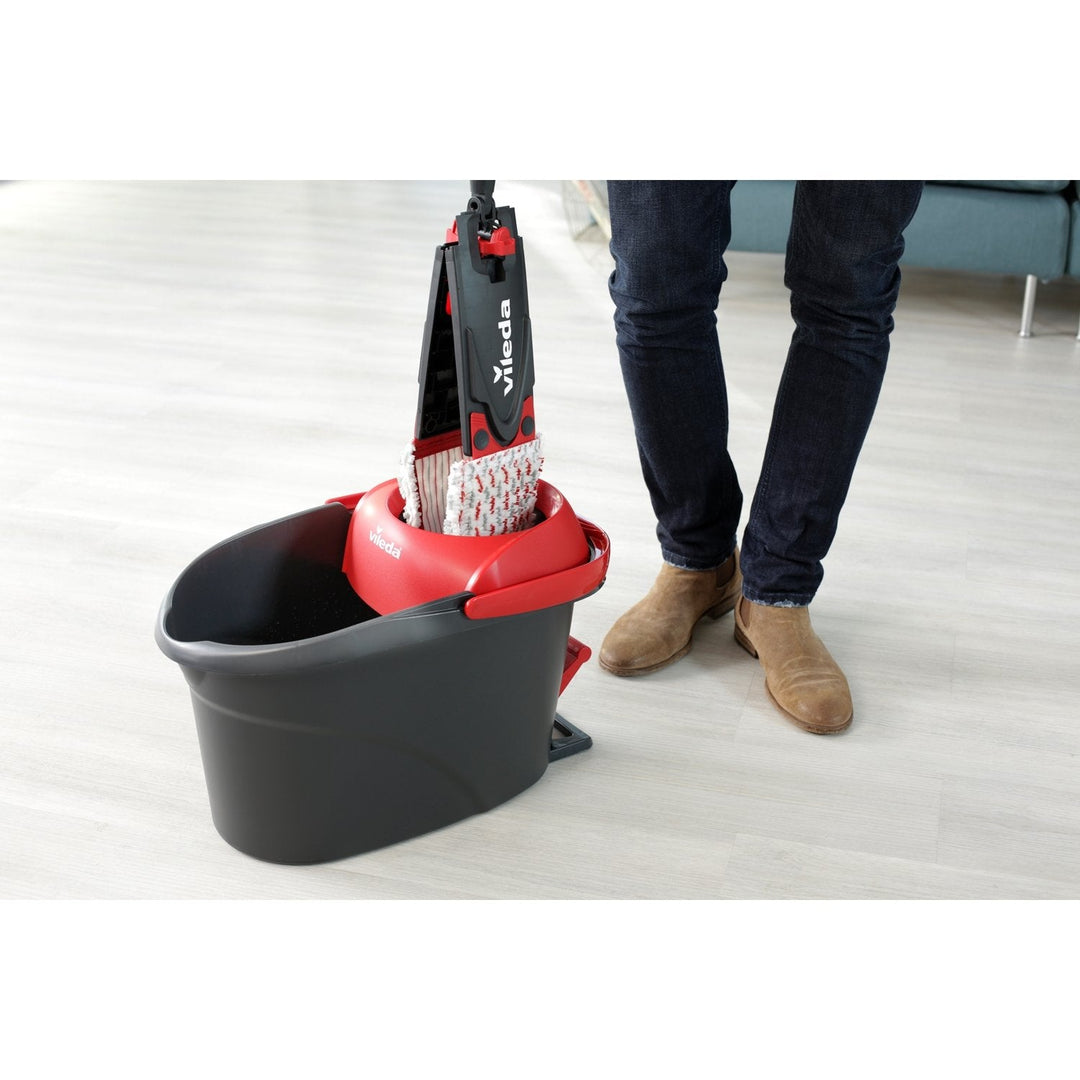 VILEDA ROTERENDE MOPPE Flad Ultramax Turbo XL 42 CM!