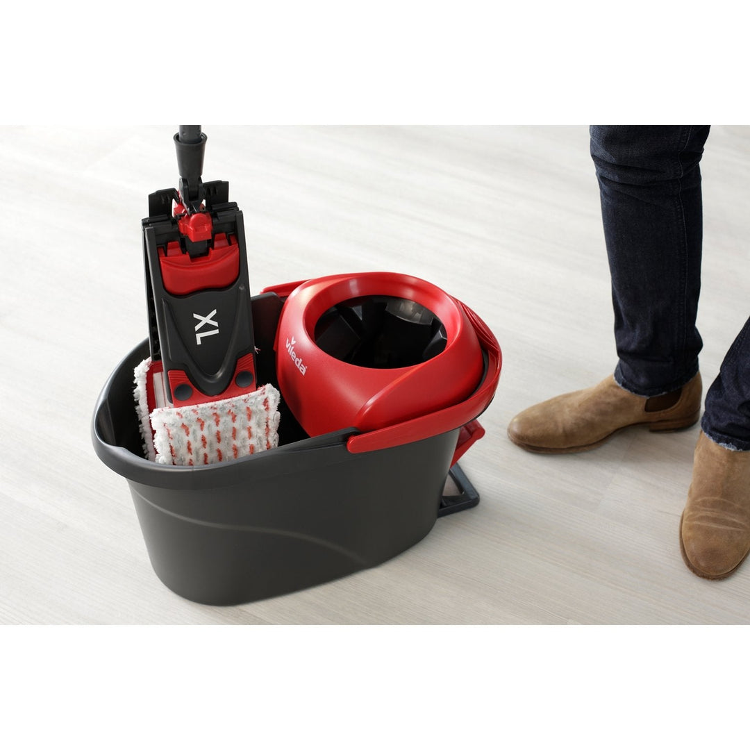 VILEDA ROTERENDE MOPPE Flad Ultramax Turbo XL 42 CM!