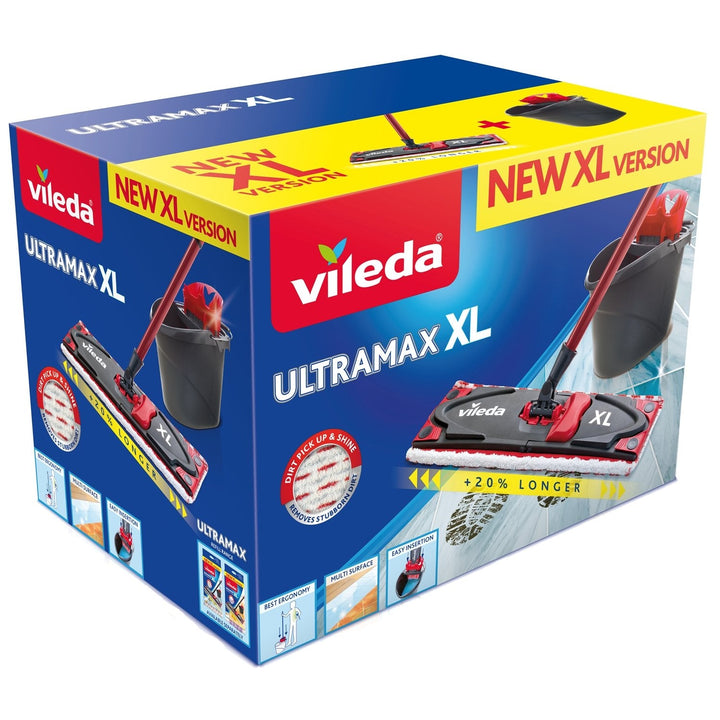 VILEDA moppe spand med vrider ULTRAMAX BOX XL 42CM kvalitet