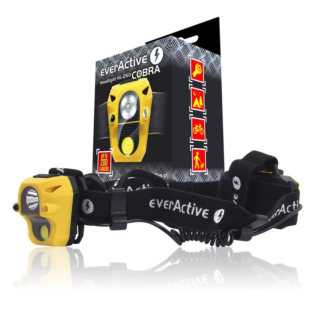 EverActive Cobra HL-250 LED-pandelygte kvalitet
