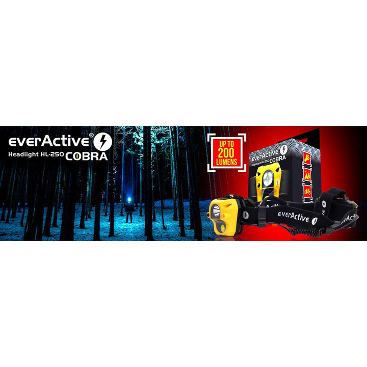 EverActive Cobra HL-250 LED-pandelygte kvalitet