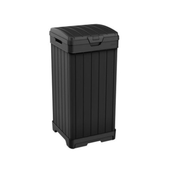 Keter Baltimore 125L affaldsspand, sort Højde: 87,4 cm