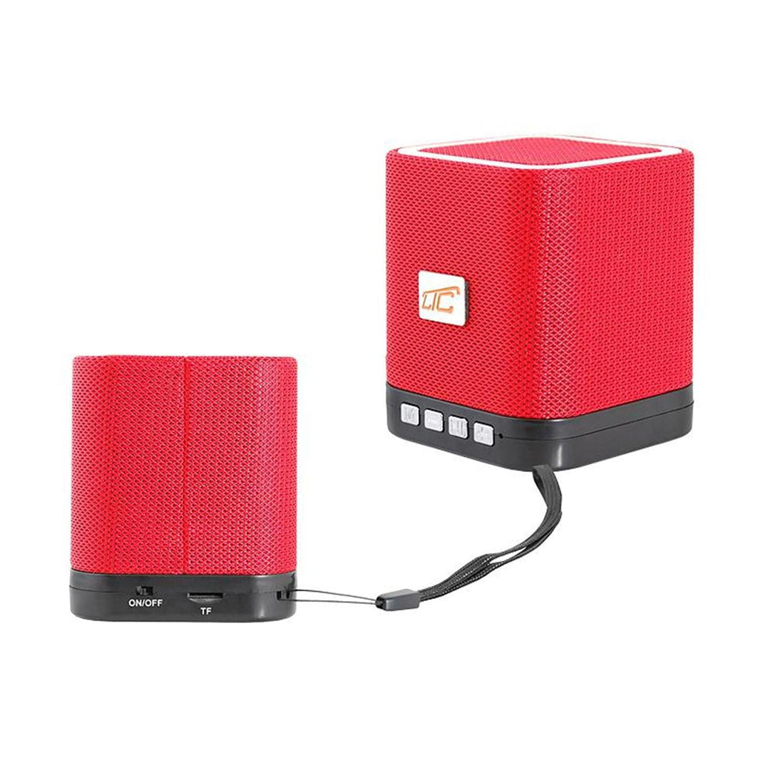 BT LTC LXBT201 bærbar højttaler, rød Bluetooth 3.0-version