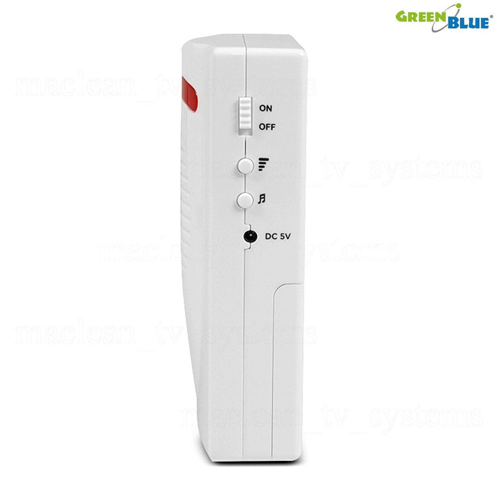 Original trådløs mini-alarm GB3400, IP44, op til 120 m