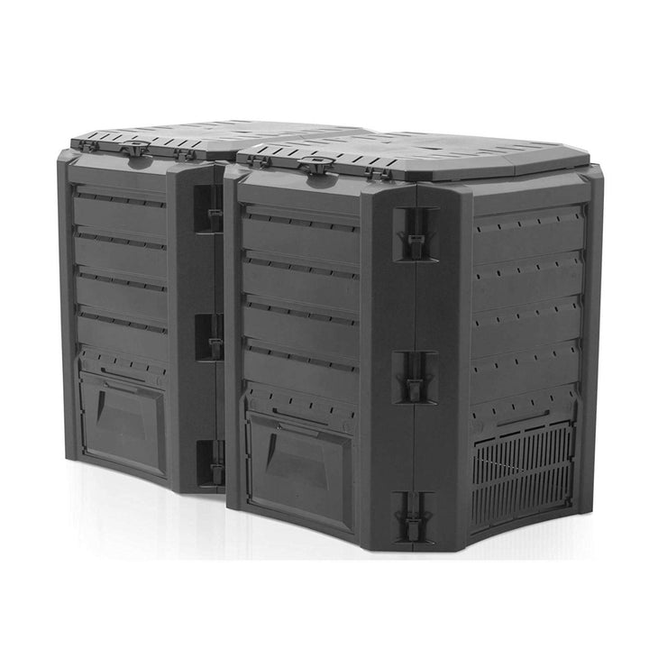 KOMPOSTØR 800 liter sort SOLID HOLDBAR KVALITET