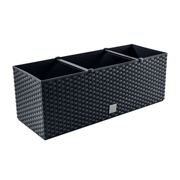 Prosperplast Rato Case DRTC500 S433 rattanplantepotte, antracitgrå
