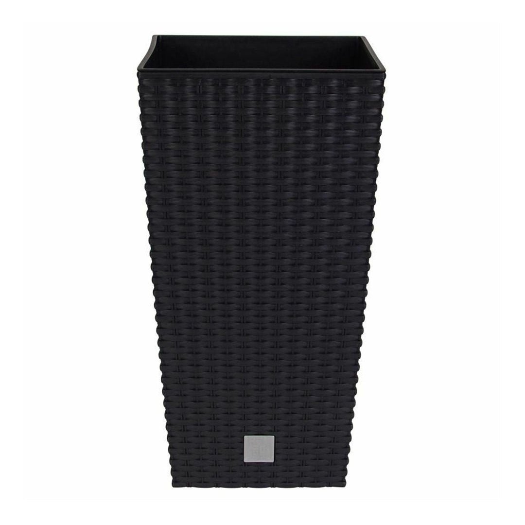 Blomsterpotte med indsats Prosperplast Rato Square DRTS225 S433 antracit