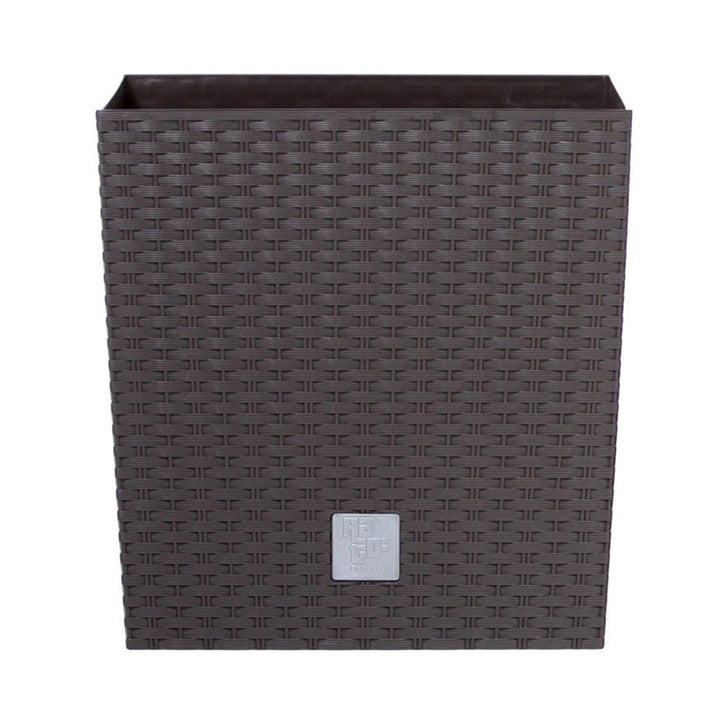 Blomsterkrukke med indsats Prosperplast Rato Low DRTS325L 440U umbra
