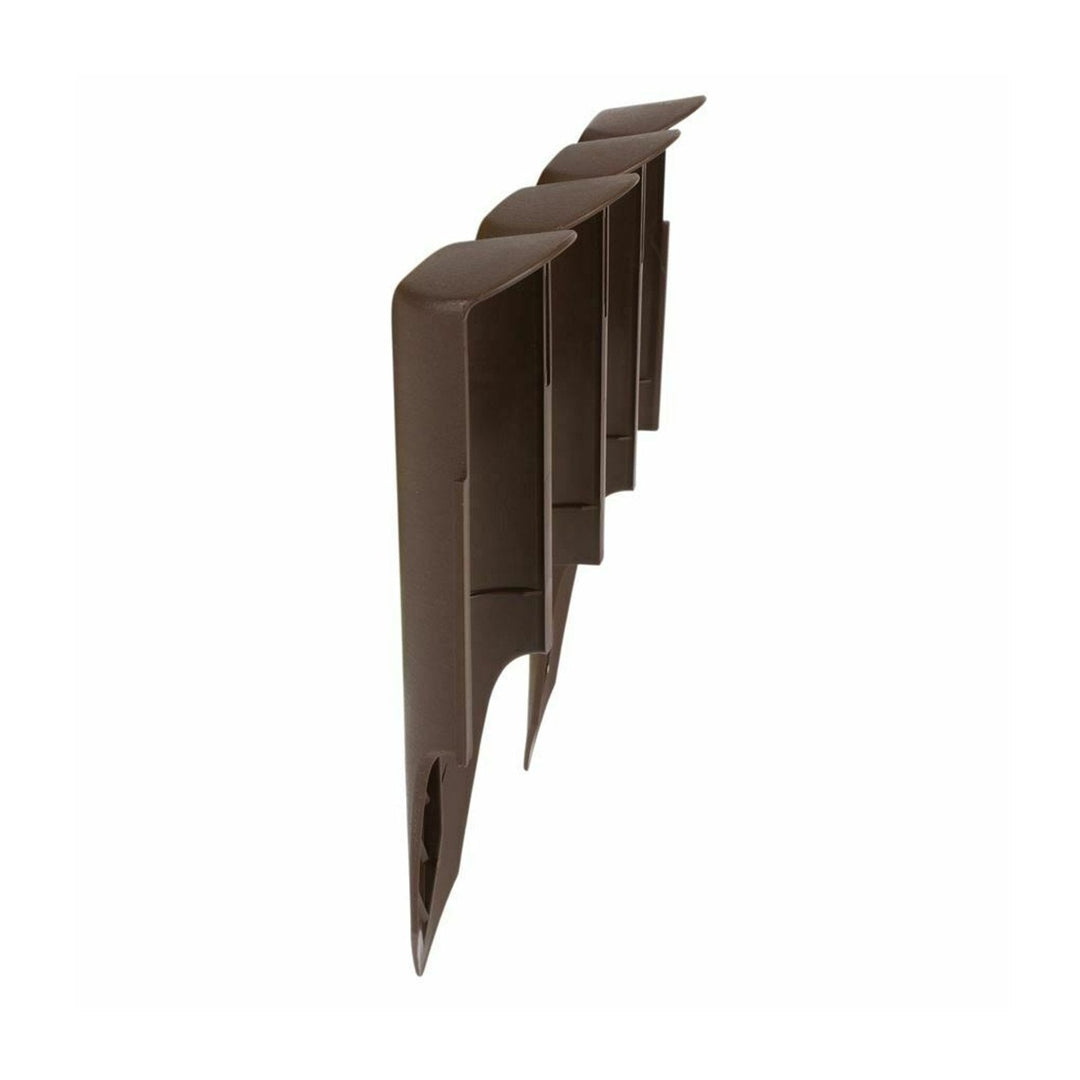 Havepalisade IPBO 2,5 m brun 10 elementer