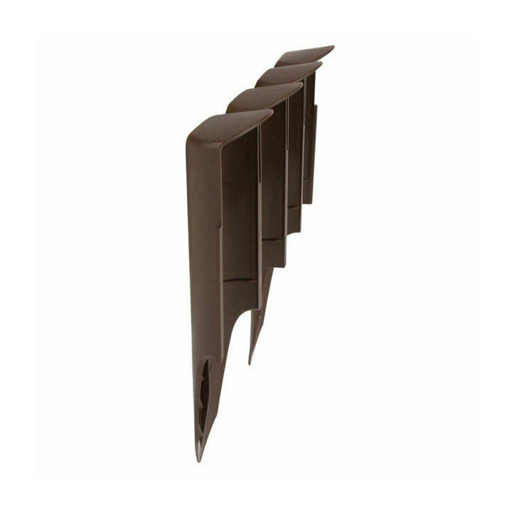Havepalisade IPBO 2,5 m brun 10 elementer