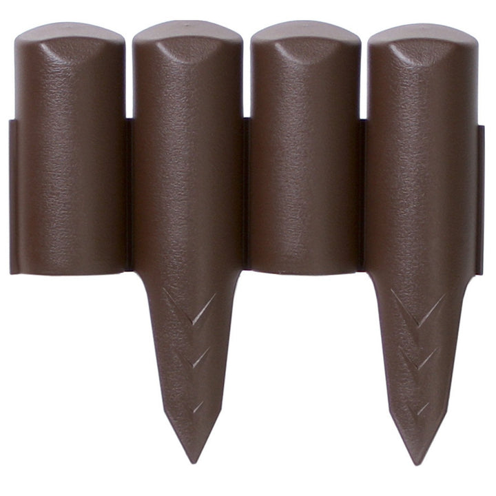 Havepalisade IPBO 2,5 m brun 10 elementer