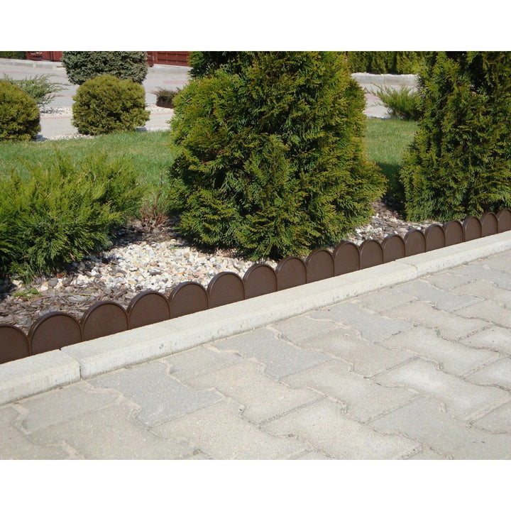 Garden Line IKRA 10 m havekant, mørkebrun