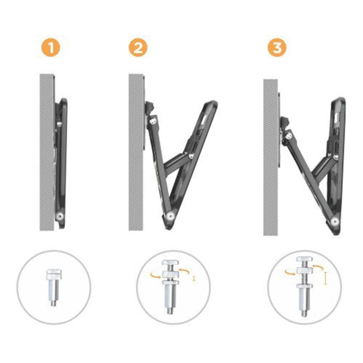 TV-holder til QLED Q7/Q8/Q9/Q7FN/Q9FN 75" Maclean MC-837 maks. 50 kg Kompatibel med Samsung QLED-tv
