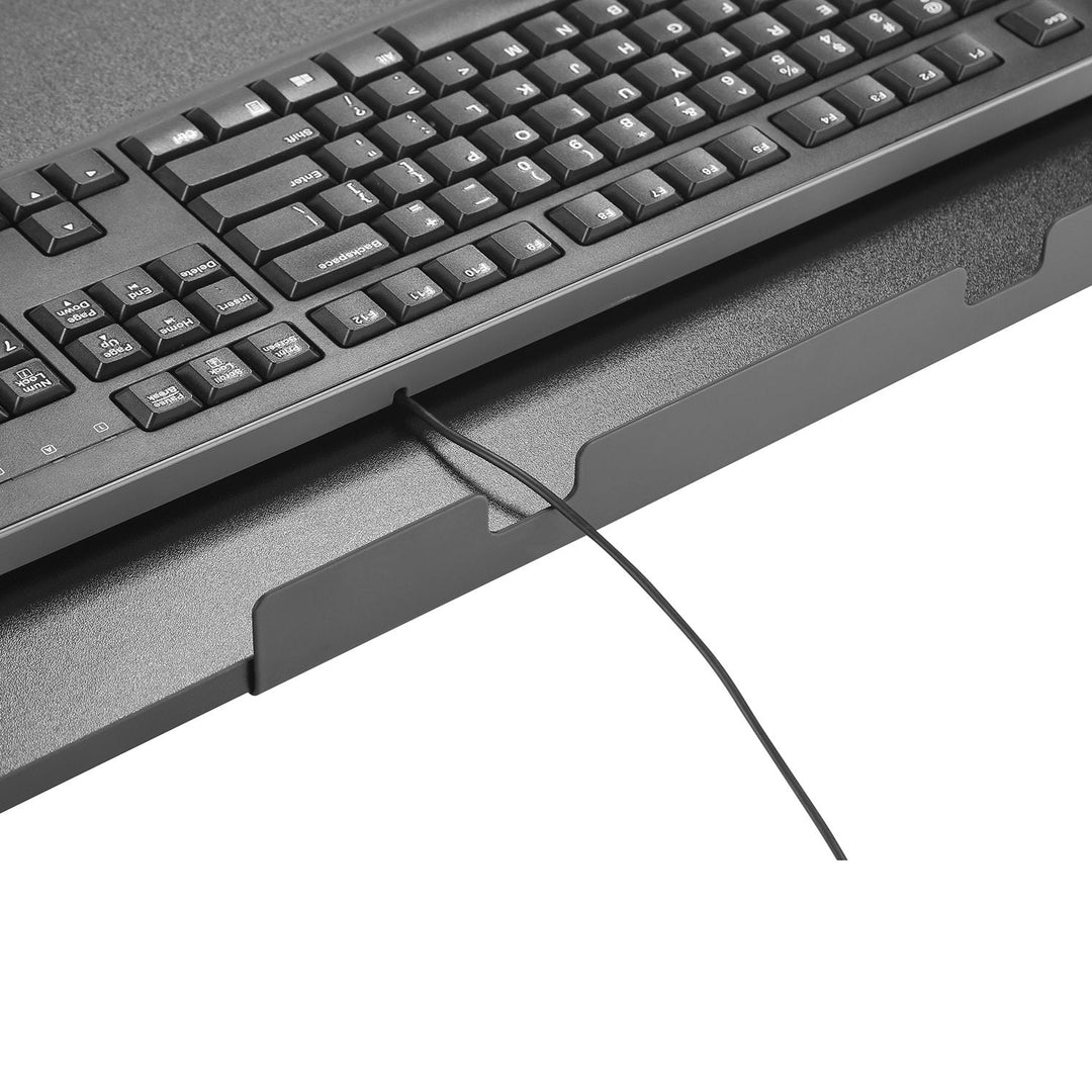 Justerbar tastaturholder til under bordet MC-839