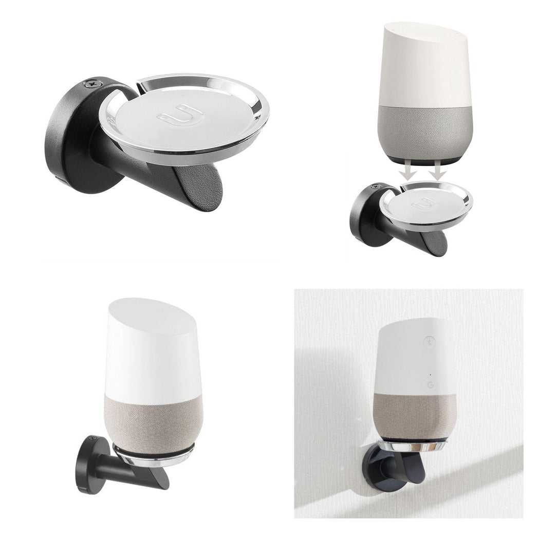 Vægholder til Google Home Maclean MC-857 sort