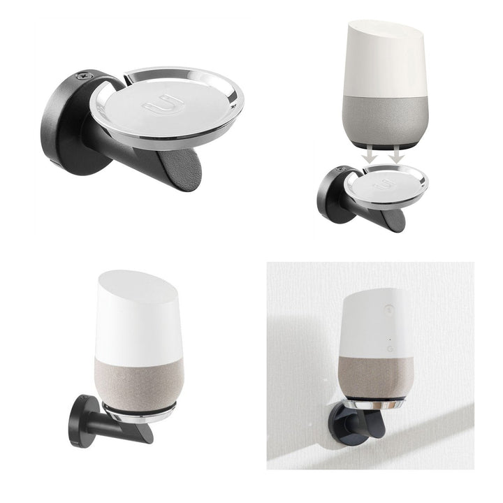 Vægholder til Google Home Maclean MC-857 sort