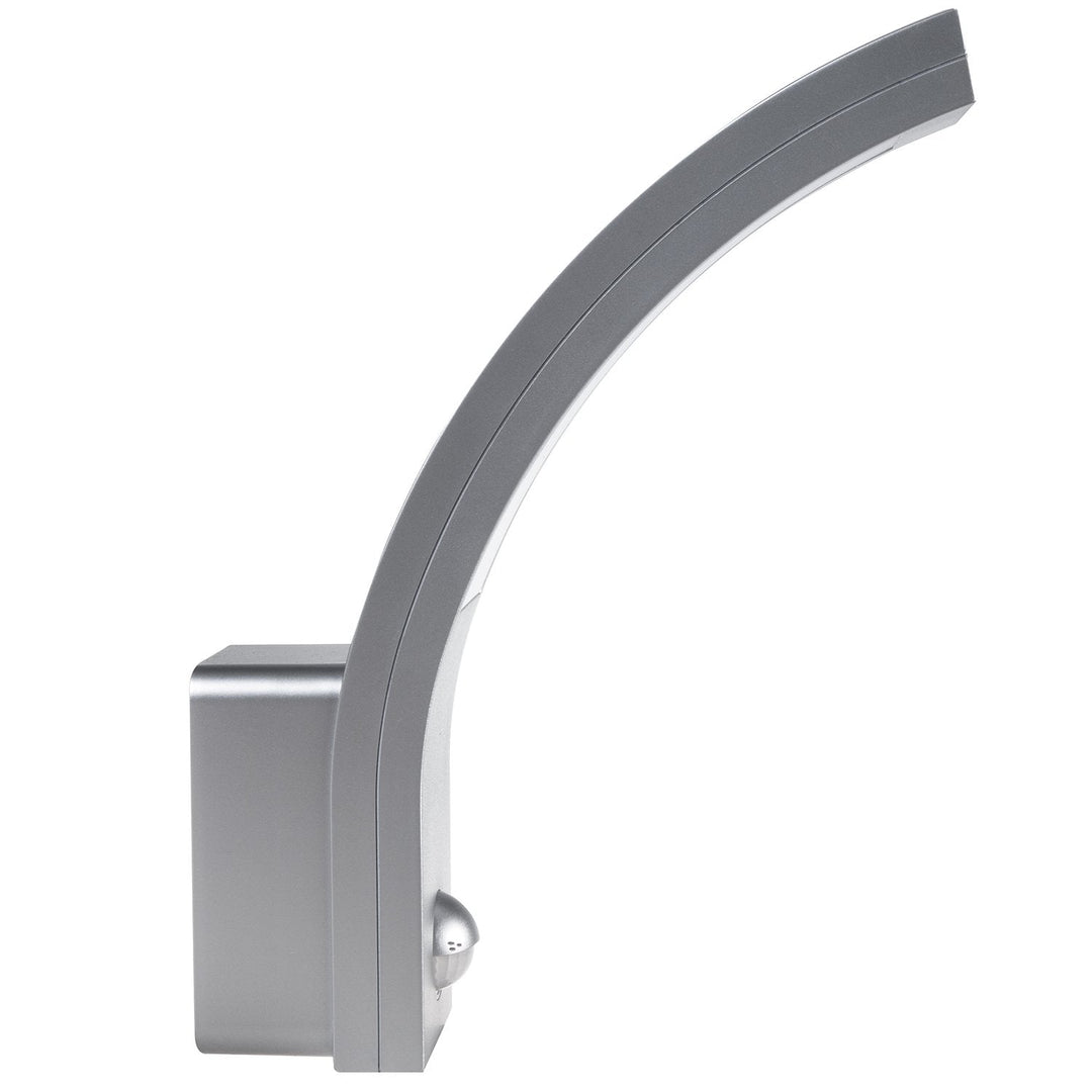 LED-lampe med infrarød bevægelsessensor MCE244 S 750 lm 10 W IP54 Maclean Energy, sølvfarvet