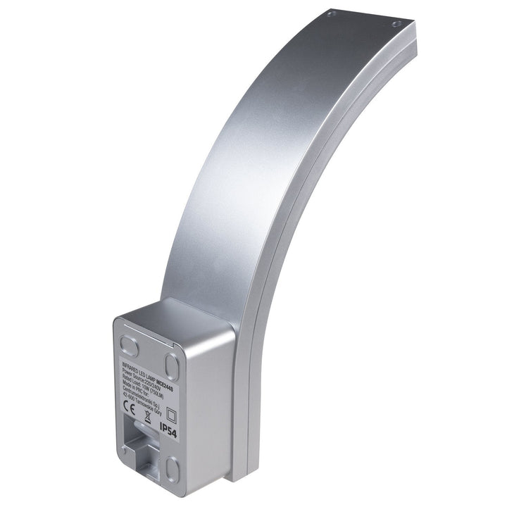 LED-lampe med infrarød bevægelsessensor MCE244 S 750 lm 10 W IP54 Maclean Energy, sølvfarvet