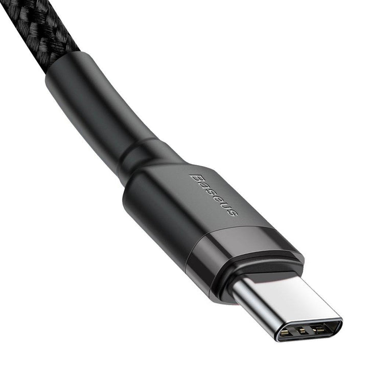 USB Type-C-kabel 1 m flash-opladning PD 60 W 20 V 3 A QC3.0 BASEUS Cafule-serien