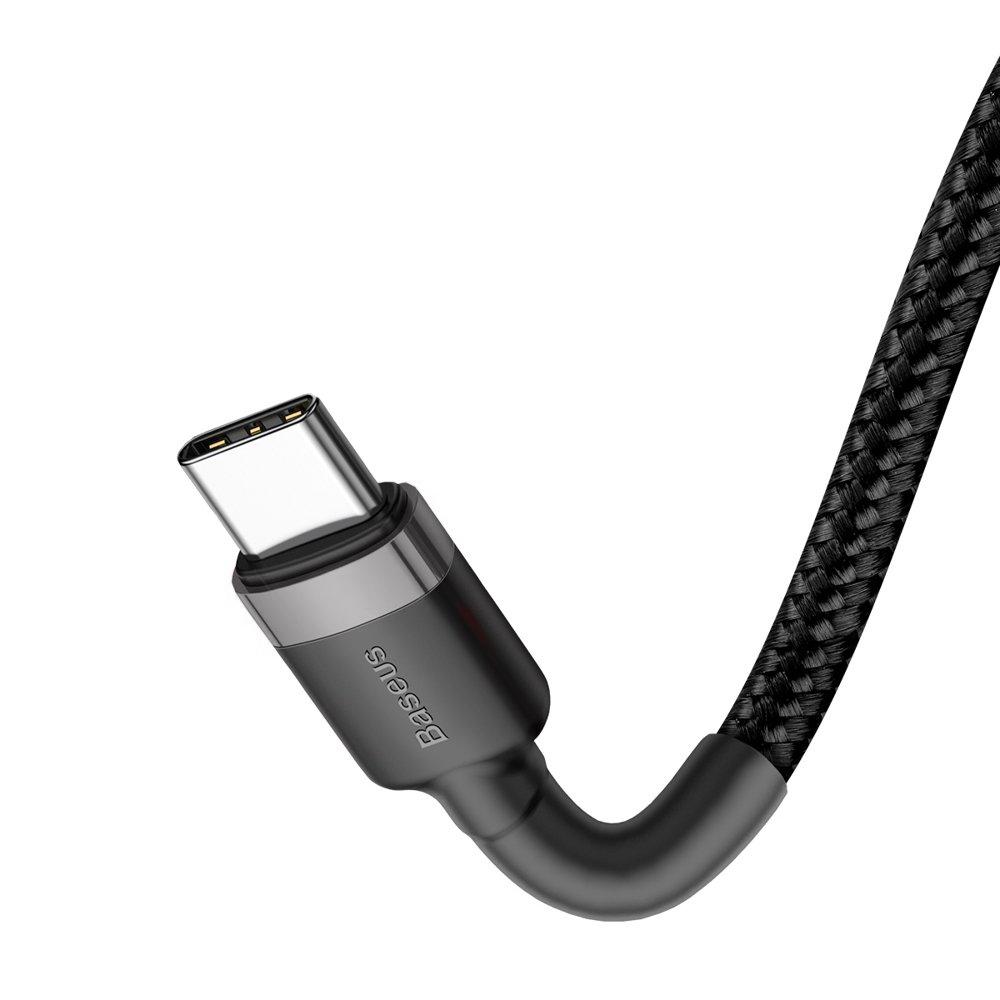 USB Type-C-kabel 1 m flash-opladning PD 60 W 20 V 3 A QC3.0 BASEUS Cafule-serien