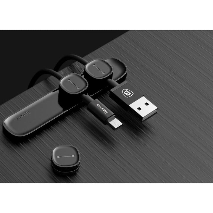 BASEUS Pease Cable Clip USB-kabelholder til skrivebordet