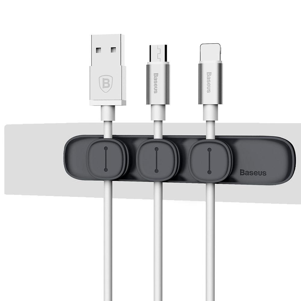 BASEUS Pease Cable Clip USB-kabelholder til skrivebordet