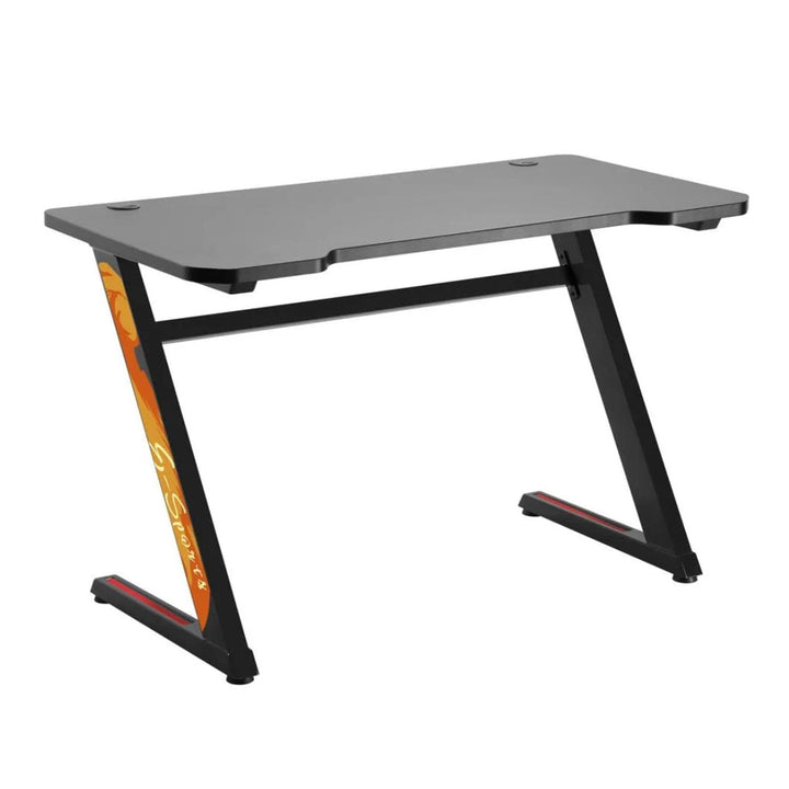 Gaming-skrivebord, sort NanoRS RS120, maks. 50 kg, højde 750 mm