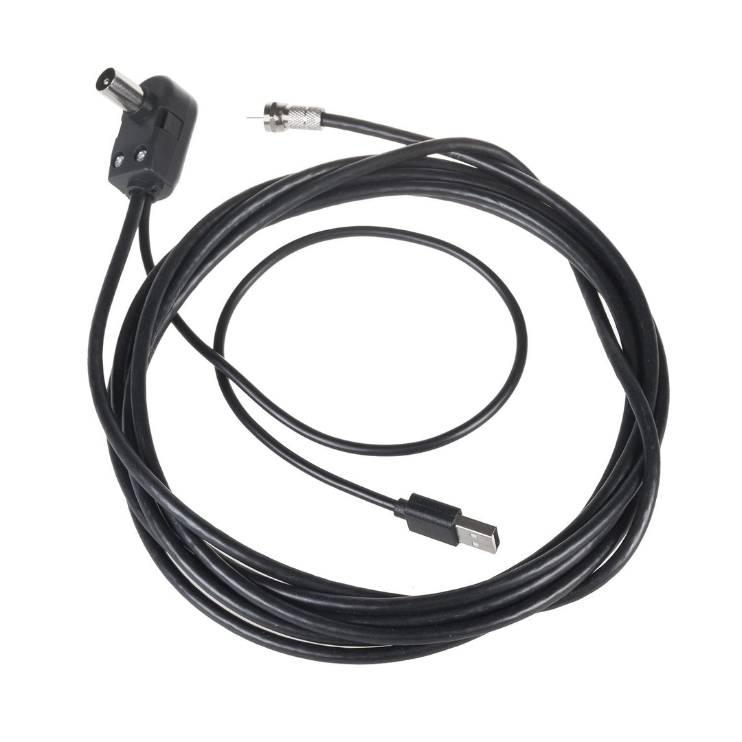 Aktiv multiretningsantenne DVB-T/T2 H.265 HEVC Maclean MCTV-945 USB magnetisk