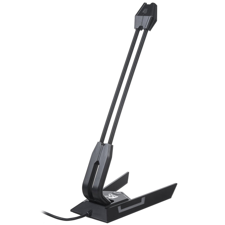 USB-gamingmikrofon med LED YouTube-streaming 1,5 m følsomhed 21 dB+3 dB NanoRS RS710
