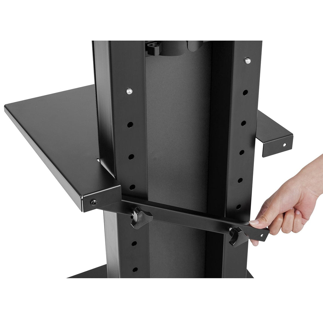 Professionel, moderne tv-stand med hylde Maclean MC-865 max. 40 kg max. VESA 600x400