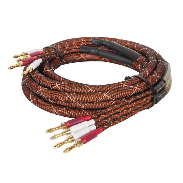 3,0 m højttalerkabel fra Kruger&Matz (bananstik)