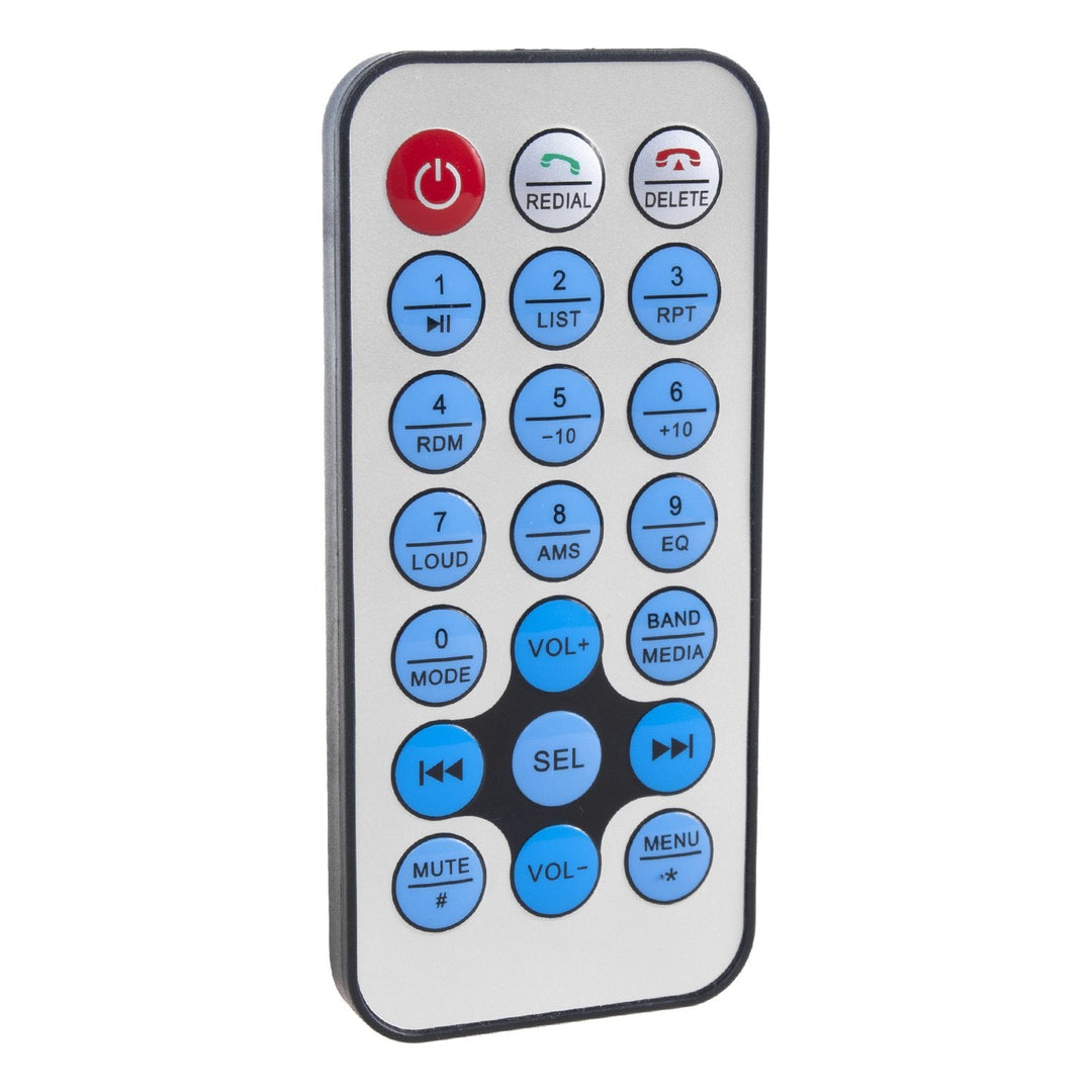 Audiocore AC9100 LCD 7" radioafspiller med udtrækkelig berøringsskærm, 1080P MP5 AVI DivX Bluetooth håndfri RDS + fjernbetjening