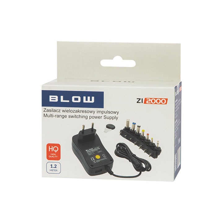 Reguleret impulsstrømforsyning 3-12V 2A 30W ZI2000 Blow
