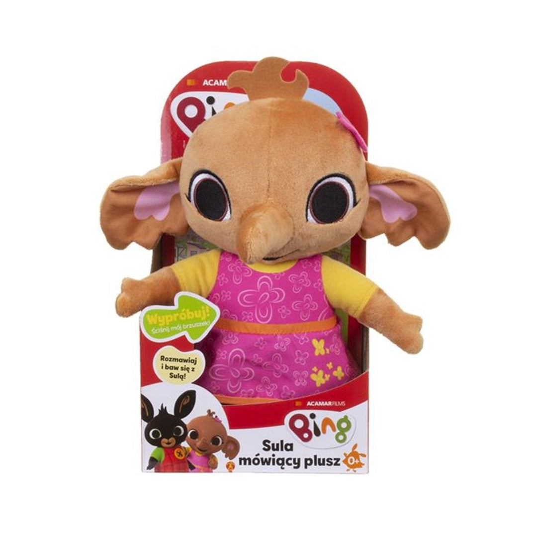 Talende bamse Bing Sula PL elefant 26 cm