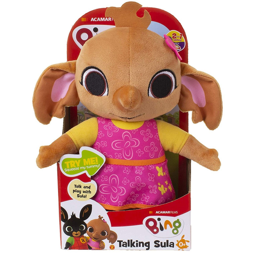 Talende bamse Bing Sula PL elefant 26 cm