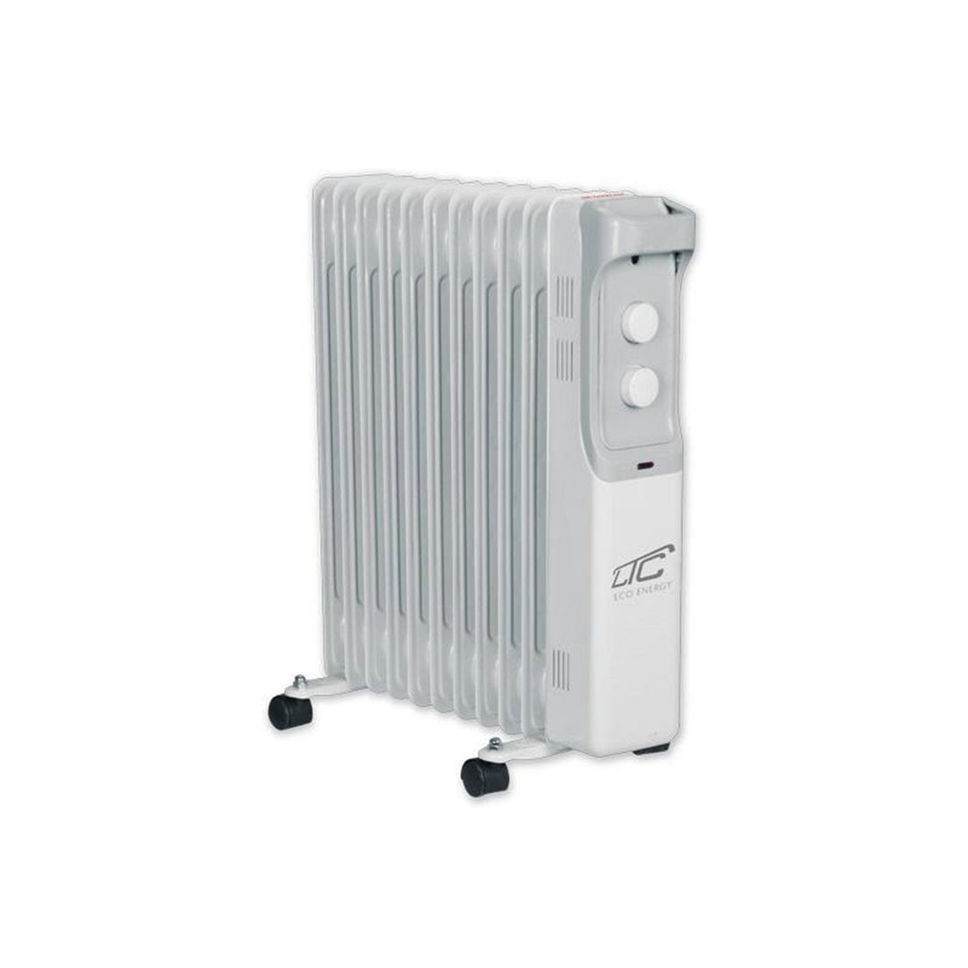 Elektrisk olieradiator med 11 ribber, 2500 W, LTC olejak