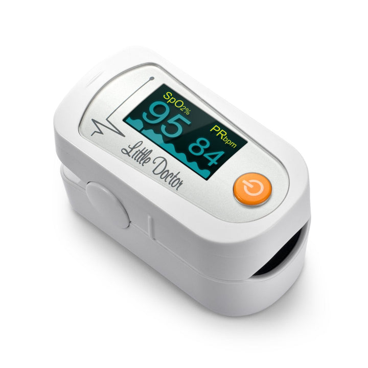 Little Doctor MD300C23 pulsoximeter, inklusive batterier