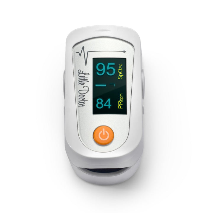 Little Doctor MD300C23 pulsoximeter, inklusive batterier