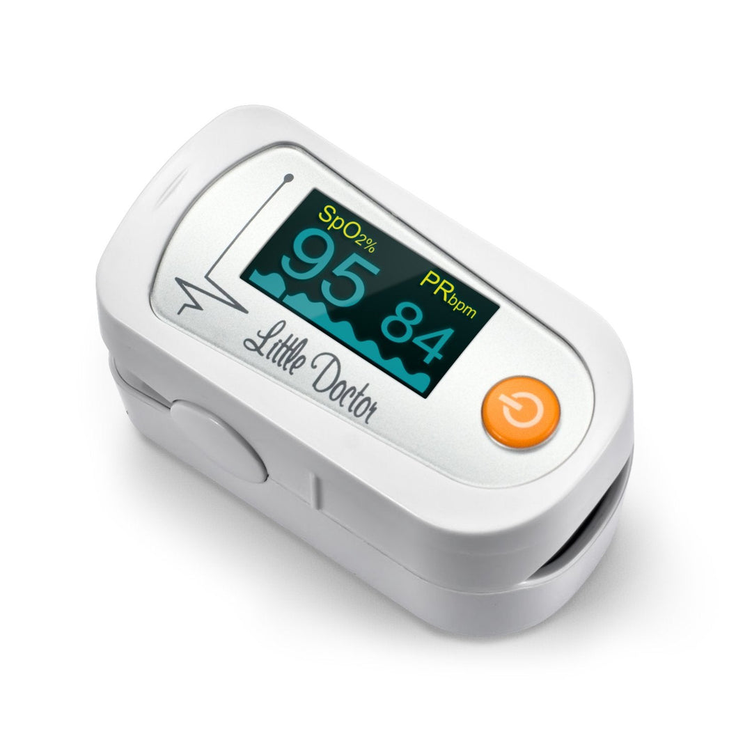 Little Doctor MD300C23 pulsoximeter, inklusive batterier