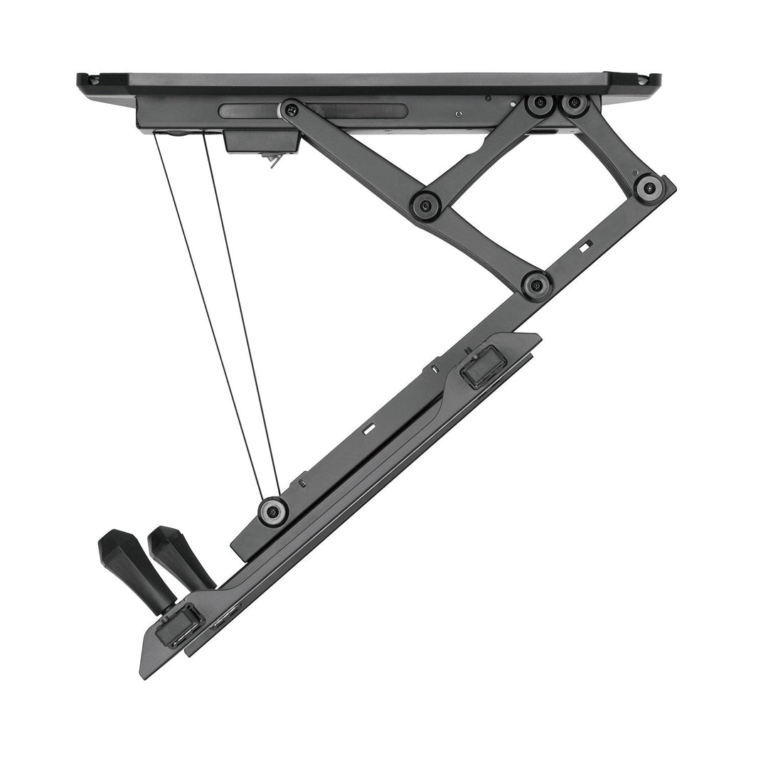 Elektrisk TV-holder til loft, til skrå vægge 32"-70" 35 kg maks. fjernbetjening Maclean MC-880 maks. VESA 600x411