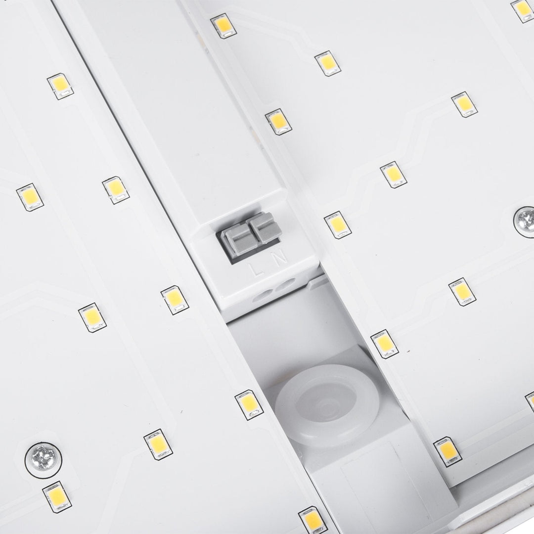 Maclean LED-lampe, husnummer, med skumringssensor, hvid, maks. 10 W, IP65, neutral farve (4000 K), maks. 1000 lm, MCE292 W